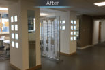 Glasgow university after commercial Interior design and refurbishment by Mewscraft