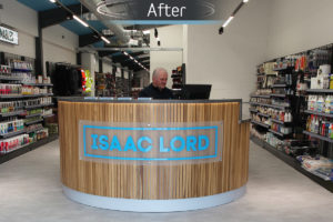 Isaac Lord hardware store refurbishment by Mewscraft