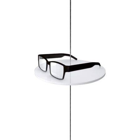 ARRAY Round Acrylic Shelf