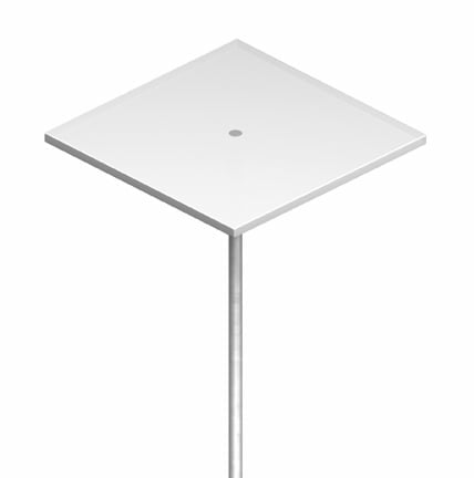 P.O.S. Acrylic Square Shelf